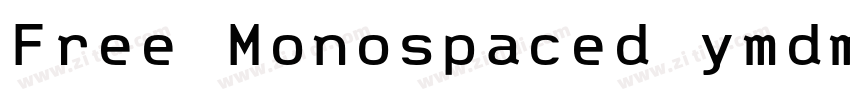 Free Monospaced ymdm字体转换